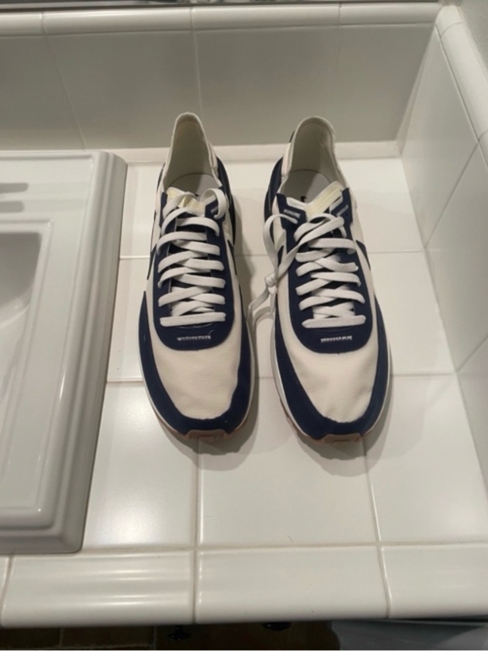 Nike Men’s Waffle One SE 'Midnight Navy Coconut Milk' Sneakers